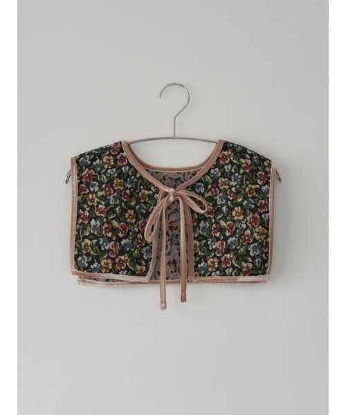 earth music&ecology（アースミュージックアンドエコロジー）の「前後2wayスクエア付け衿(BK)（付け襟・レディース・ブラック・FREE）」の9枚目の写真