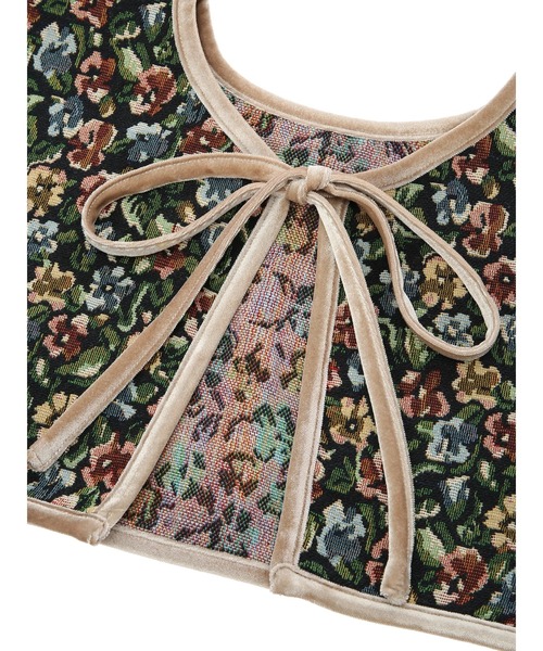 earth music&ecology（アースミュージックアンドエコロジー）の「前後2wayスクエア付け衿(BK)（付け襟・レディース・ブラック・FREE）」の12枚目の写真