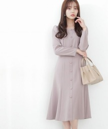 PROPORTION BODY DRESSING | フロント釦マーメイドワンピース / 1212240009(ワンピース)