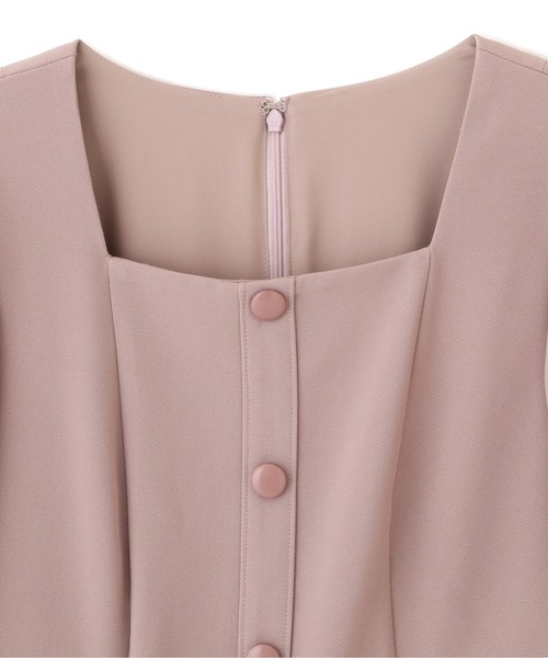 PROPORTION BODY DRESSING（プロポーションボディドレッシング）の「フロント釦マーメイドワンピース / 1212240009（ワンピース・レディース・ネイビー/ベージュ/ピンク・X-SMALL/SMALL/MEDIUM）」の10枚目の写真