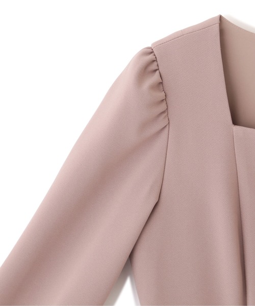 PROPORTION BODY DRESSING（プロポーションボディドレッシング）の「フロント釦マーメイドワンピース / 1212240009（ワンピース・レディース・ネイビー/ベージュ/ピンク・X-SMALL/SMALL/MEDIUM）」の17枚目の写真