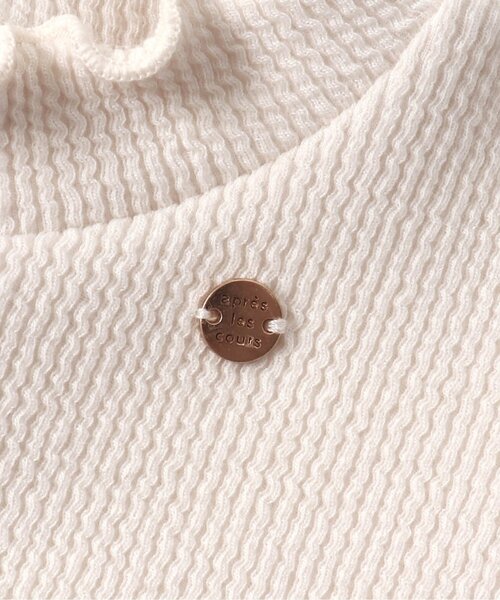 apres les cours(アプレレクール)の「【フォーマル対応】ドットチュールドッキングワンピース_アプレレクールマシェリ(ワンピース・キッズ・ピンク/グリーン・90/100/110/120/80/130/140)」の20枚目の写真