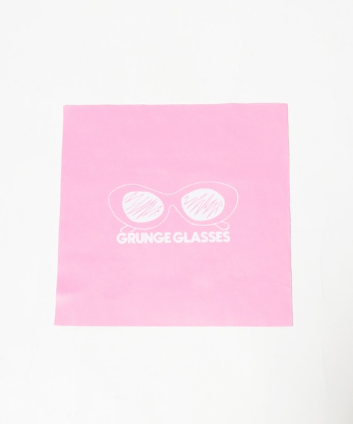 ROOPTOKYO（ループトウキョウ）の「GRUNGEGLASSES/グランジグラス RHOMBUS サングラス Y2K（サングラス・メンズ・ホワイト×ブラック/ホワイト×ブラウン/グリーン・FREE）」の8枚目の写真