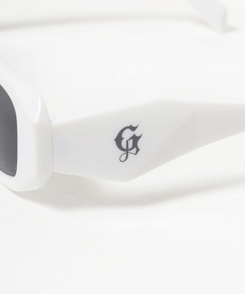 ROOPTOKYO（ループトウキョウ）の「GRUNGEGLASSES/グランジグラス RHOMBUS サングラス Y2K（サングラス・メンズ・ホワイト×ブラック/ホワイト×ブラウン/グリーン・FREE）」の5枚目の写真