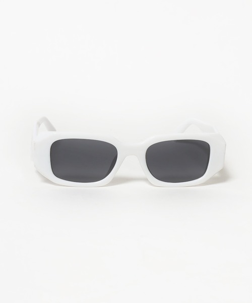 ROOPTOKYO（ループトウキョウ）の「GRUNGEGLASSES/グランジグラス RHOMBUS サングラス Y2K（サングラス・メンズ・ホワイト×ブラック/ホワイト×ブラウン/グリーン・FREE）」の11枚目の写真