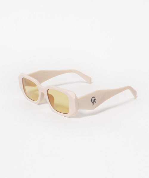 ROOPTOKYO（ループトウキョウ）の「GRUNGEGLASSES/グランジグラス RHOMBUS サングラス Y2K（サングラス・メンズ・ホワイト×ブラック/ホワイト×ブラウン/グリーン・FREE）」の12枚目の写真