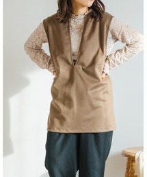 Amourire | 【yumiコラボ】深Vネックベスト(ベスト)