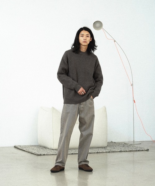 セール】MELANGE AZE LOOSE KNIT（ニット/セーター）｜WYM LIDNM