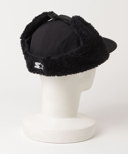 STARTER（スターター）の「STARTER/スターター イヤーフラップ キャップ 128192202（キャップ・メンズ・グレー/ネイビー/グリーン/ブラック×グレー・FREE）」の8枚目の写真