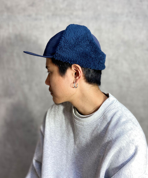 STARTER（スターター）の「STARTER/スターター イヤーフラップ キャップ 128192202（キャップ・メンズ・グレー/ネイビー/グリーン/ブラック×グレー・FREE）」の16枚目の写真