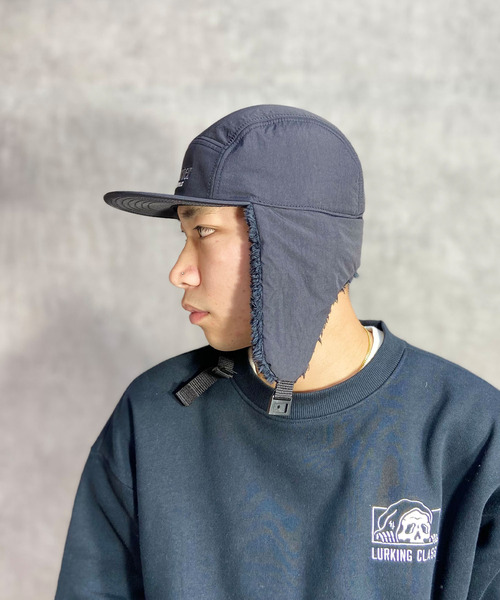 STARTER（スターター）の「STARTER/スターター イヤーフラップ キャップ 128192202（キャップ・メンズ・グレー/ネイビー/グリーン/ブラック×グレー・FREE）」の9枚目の写真