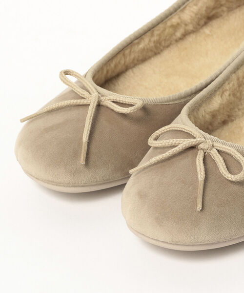 B:MING by BEAMS（ビーミングバイビームス）の「O’Kyti / ベロア リボン バレー シューズ（バレエシューズ・レディース・ブラウン系その他/ブラック/ロイヤルブルー・36/39/38/37）」の10枚目の写真