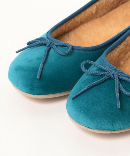 B:MING by BEAMS（ビーミングバイビームス）の「O’Kyti / ベロア リボン バレー シューズ（バレエシューズ・レディース・ブラウン系その他/ブラック/ロイヤルブルー・36/39/38/37）」の14枚目の写真