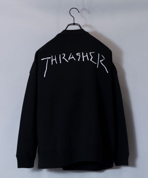 THRASHER（スラッシャー）の「WEB限定 THRASHER GONZ スウェット（スウェット・メンズ・ホワイト/ブラック・M/L）」の4枚目の写真