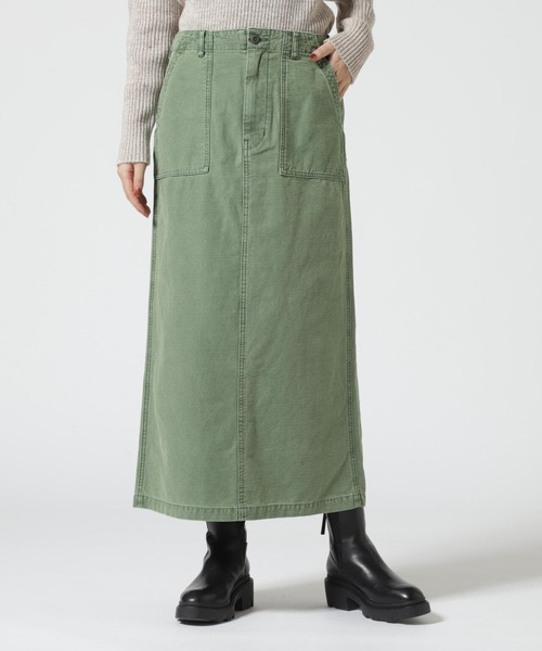 AVIREX(アヴィレックス)の「≪WEB&DEPOT限定≫BAKER SKIRT/ ベイカースカート(スカート・レディース・オリーブ系/ブラック・S/M)」の22枚目の写真
