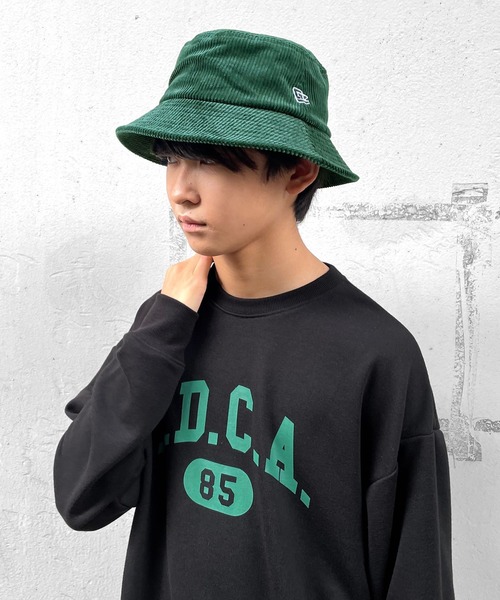 GLAZOS（グラソス）の「コーデュロイ・バケットハット（ハット・キッズ・ベージュ/ネイビー/グリーン/チャコールグレー/ブラック・フリー）」の4枚目の写真