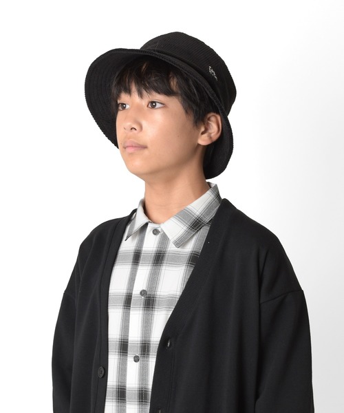 GLAZOS（グラソス）の「コーデュロイ・バケットハット（ハット・キッズ・ベージュ/ネイビー/グリーン/チャコールグレー/ブラック・フリー）」の14枚目の写真