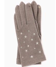 Vincent Pradier（ヴァンサンプラディエ）の「(VINCENT PRADIER)星柄グローブ（手袋）」