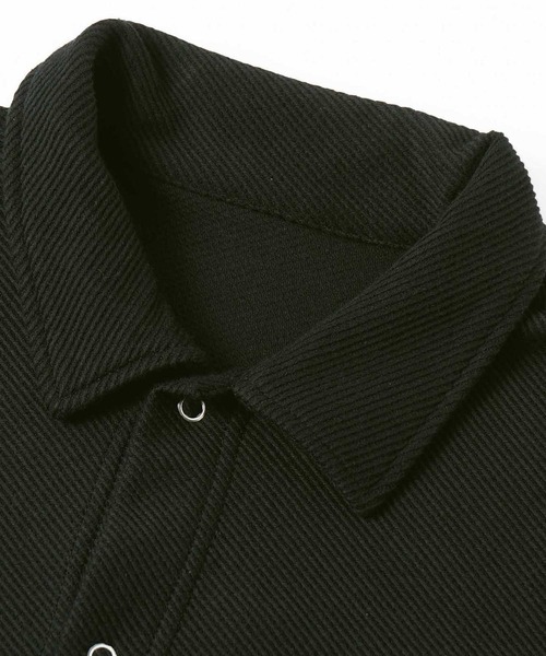 X-girl(エックスガール)の「TWILL SWEATSHIRT(シャツ/ブラウス・レディース・ブラック/ライトブルー/ホワイト・S/M)」の5枚目の写真