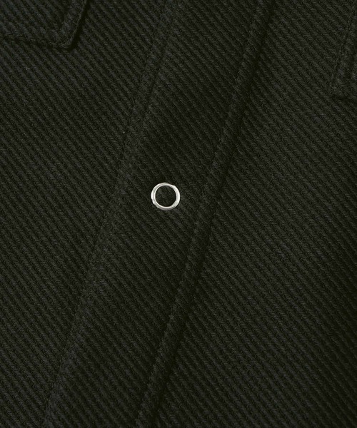 X-girl(エックスガール)の「TWILL SWEATSHIRT(シャツ/ブラウス・レディース・ブラック/ライトブルー/ホワイト・S/M)」の7枚目の写真