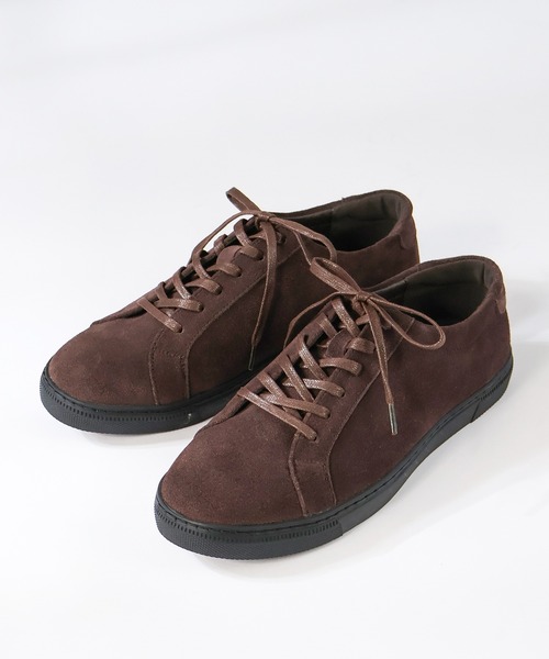 セール】本革 クラシックレザースニーカー（スニーカー）｜SARABANDE