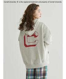 TM&(R) Cornell Universityスウェットパーカー