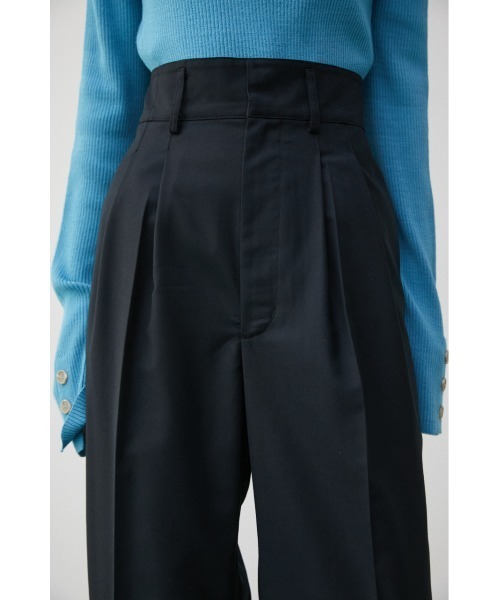 AZUL by moussy(アズールバイマウジー)の「FRONT DARTS HIGH WAIST PANTS/フロントダーツハイウエストパンツ(その他パンツ・レディース・ブラック/アイボリー/ライム・MEDIUM/SMALL)」の19枚目の写真
