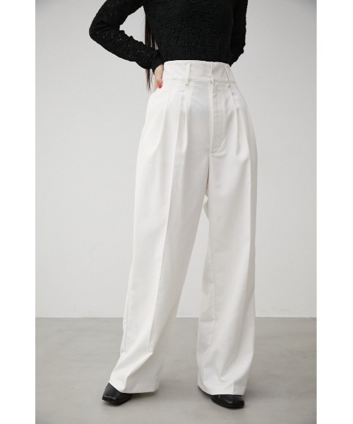 セール】FRONT DARTS HIGH WAIST PANTS/フロントダーツハイ
