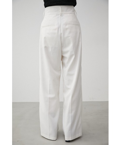 AZUL by moussy(アズールバイマウジー)の「FRONT DARTS HIGH WAIST PANTS/フロントダーツハイウエストパンツ(その他パンツ・レディース・ブラック/アイボリー/ライム・MEDIUM/SMALL)」の9枚目の写真