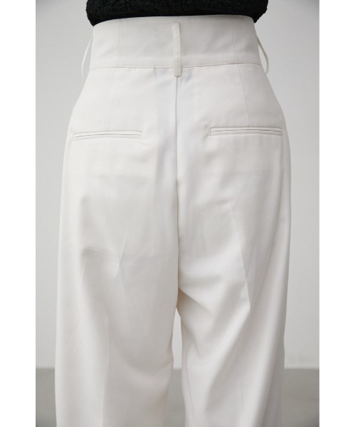 AZUL by moussy(アズールバイマウジー)の「FRONT DARTS HIGH WAIST PANTS/フロントダーツハイウエストパンツ(その他パンツ・レディース・ブラック/アイボリー/ライム・MEDIUM/SMALL)」の11枚目の写真