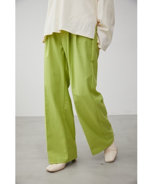 AZUL by moussy(アズールバイマウジー)の「FRONT DARTS HIGH WAIST PANTS/フロントダーツハイウエストパンツ(その他パンツ・レディース・ブラック/アイボリー/ライム・MEDIUM/SMALL)」の22枚目の写真