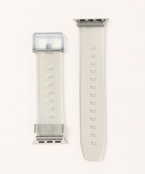 zandy(ズィーアンドワイ)の「zandy ズィー・アンド・ワイ/ Apple Watch【オーロラクリアバンド】アップルウォッチバンド オーロラクリアベルト /// clear2(デジタル腕時計・メンズ・イエロー/パープル/ピンク/クリア/グレー・S/M)」の18枚目の写真