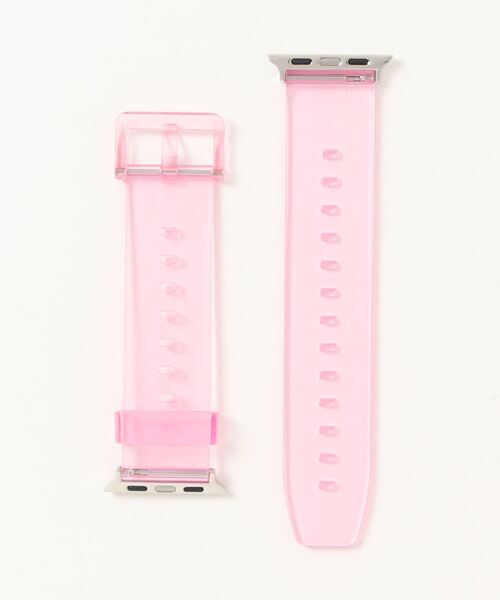 zandy(ズィーアンドワイ)の「zandy ズィー・アンド・ワイ/ Apple Watch【オーロラクリアバンド】アップルウォッチバンド オーロラクリアベルト /// clear2(デジタル腕時計・メンズ・イエロー/パープル/ピンク/クリア/グレー・S/M)」の16枚目の写真