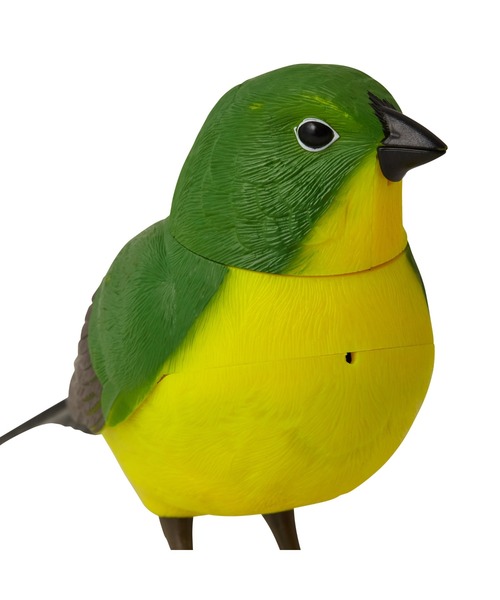 Francfranc（フランフラン）の「人感ミュージックバード クリップ グリーン（おもちゃ・レディース・グリーン・FREE）」の5枚目の写真