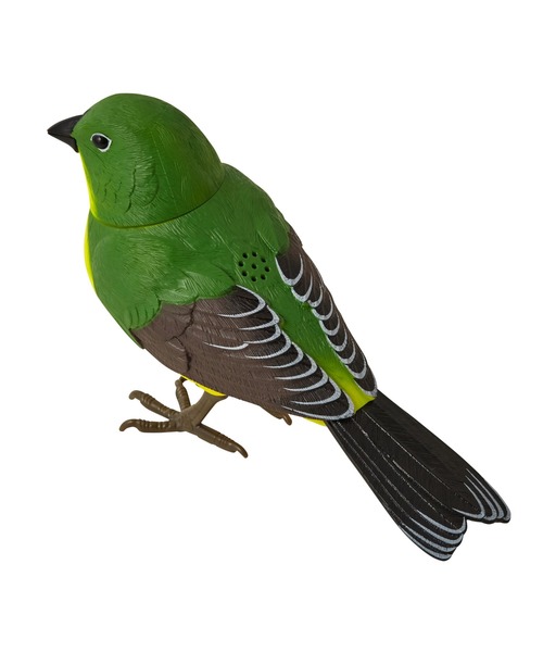 Francfranc（フランフラン）の「人感ミュージックバード クリップ グリーン（おもちゃ・レディース・グリーン・FREE）」の6枚目の写真