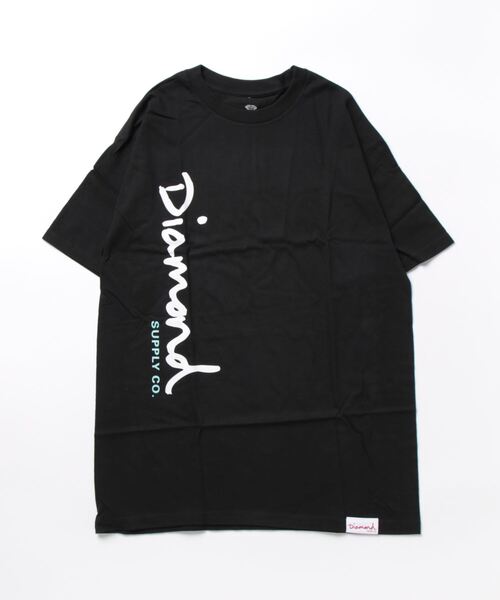 【Diamond Supply ダイアモンドサプライ】ピクセル Tシャツ USA製ダイヤモンドサプライ Tシャツ 黒 XLオーバーサイズ