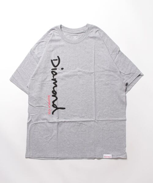 B.I.D.(ビーアイディー)の「《DIAMOND SUPPLY/ダイアモンドサプライ》OG SCRIPT SS TEE(Tシャツ/カットソー・レディース・ブラック/グレー/ミント・MEDIUM/LARGE/X-LARGE)」の9枚目の写真