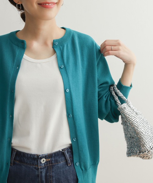 URBAN RESEARCH DOORS(アーバンリサーチドアーズ)の「リップルベーシックタンクトップ(タンクトップ・レディース・ベージュ/ブラウン/オフホワイト/ブラック・MEDIUM)」の8枚目の写真