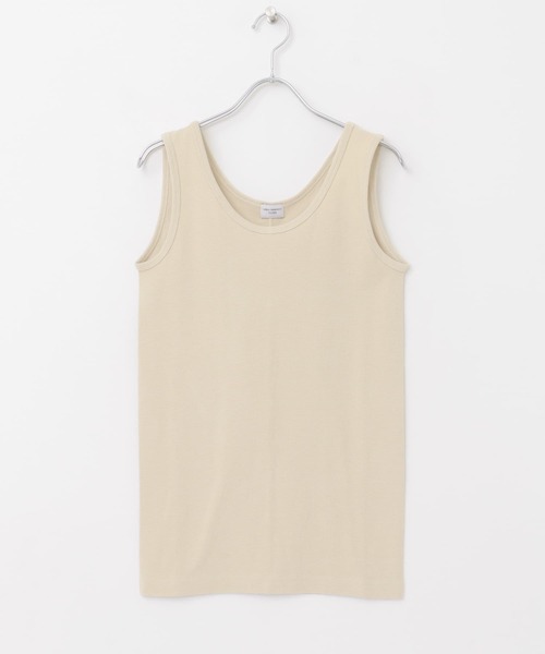 URBAN RESEARCH DOORS(アーバンリサーチドアーズ)の「リップルベーシックタンクトップ(タンクトップ・レディース・ベージュ/ブラウン/オフホワイト/ブラック・MEDIUM)」の22枚目の写真