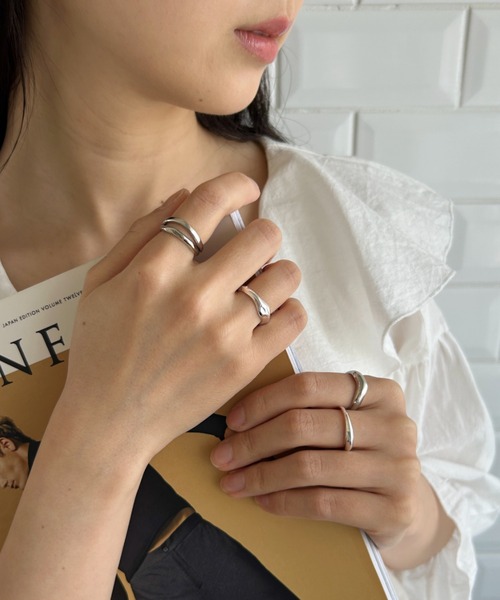 iso（イソ）の「５セットリング/シンプルデザイン（リング・レディース・ゴールド/シルバー・FREE）」の21枚目の写真