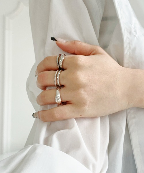 iso（イソ）の「５セットリング/シンプルデザイン（リング・レディース・ゴールド/シルバー・FREE）」の13枚目の写真