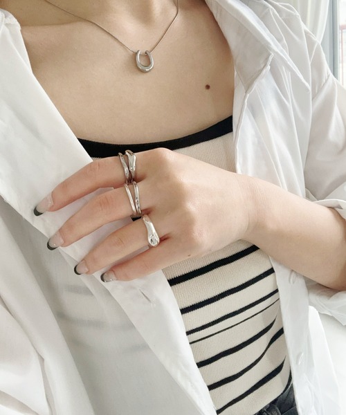 iso（イソ）の「５セットリング/シンプルデザイン（リング・レディース・ゴールド/シルバー・FREE）」の17枚目の写真