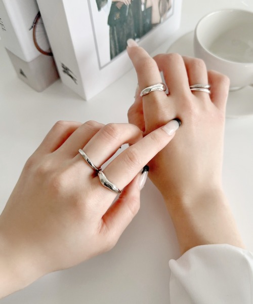 iso（イソ）の「５セットリング/シンプルデザイン（リング・レディース・ゴールド/シルバー・FREE）」の15枚目の写真