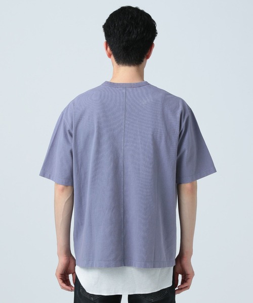 BAYFLOW(ベイフロー)の「【セットアイテム】スノーウォッシュレイヤードTシャツ(Tシャツ/カットソー・メンズ・ネイビー/パープル/グリーン/チャコールグレー・MEDIUM/LARGE)」の17枚目の写真