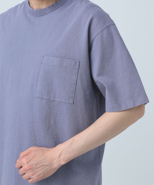 BAYFLOW(ベイフロー)の「【セットアイテム】スノーウォッシュレイヤードTシャツ(Tシャツ/カットソー・メンズ・ネイビー/パープル/グリーン/チャコールグレー・MEDIUM/LARGE)」の8枚目の写真