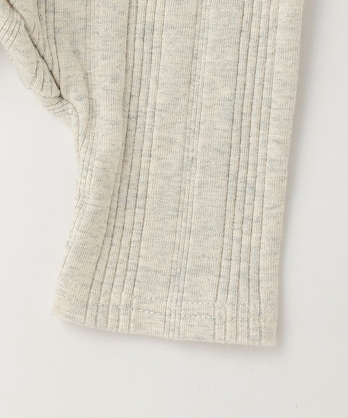 petit main(プティマイン)の「ランダムテレコレギンス(レギンス/スパッツ・キッズ・オフホワイト/ライトピンク/アイボリー・80cm/70cm)」の8枚目の写真