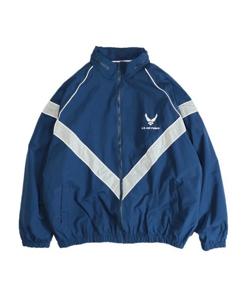 【U.S MILITARY / ユーエスミリタリー】US AIRFORCE PTU JACKET DEAD STOCK　トレーニングジャケット　ナイロンジャケット　ウィンドブレーカー　空軍　米軍