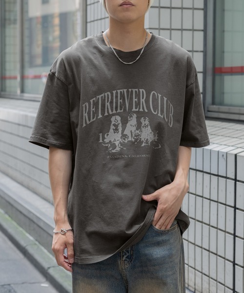 Tシャツ・カットソー RETRIEVER CLUB JERSEY LONG SLEEVE 5MM192 Retriever Club tシャツ 「UNISEX」Retriever Club／FRIENDS