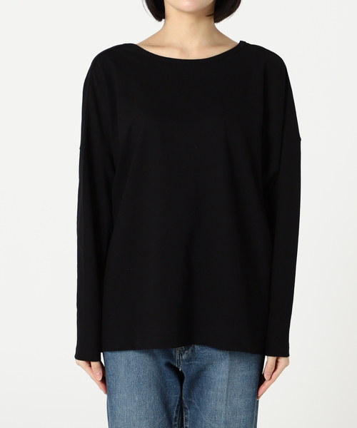 新品未使用プラージュMYラウンドオープンロングTシャツplage MY_round open long Tシャツ（Tシャツ／カットソー）｜Plage