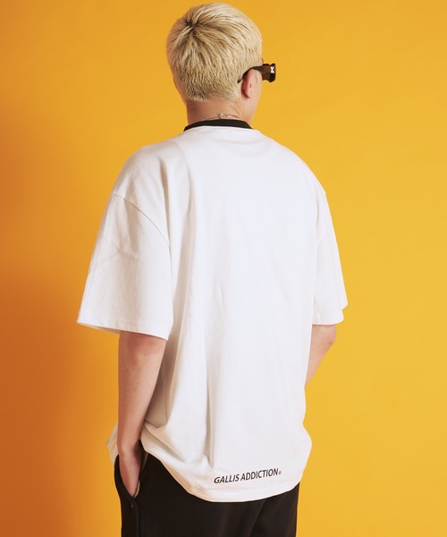 GALLIS ADDICTION（ガリスアディクション）の「GA UNIFORM TEE（Tシャツ/カットソー・メンズ・ブラック/ホワイト・M/L）」の4枚目の写真